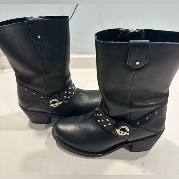 Harley-Davidson Shoes - Harley Davidson women’s heeled riding boots, Size 8.5